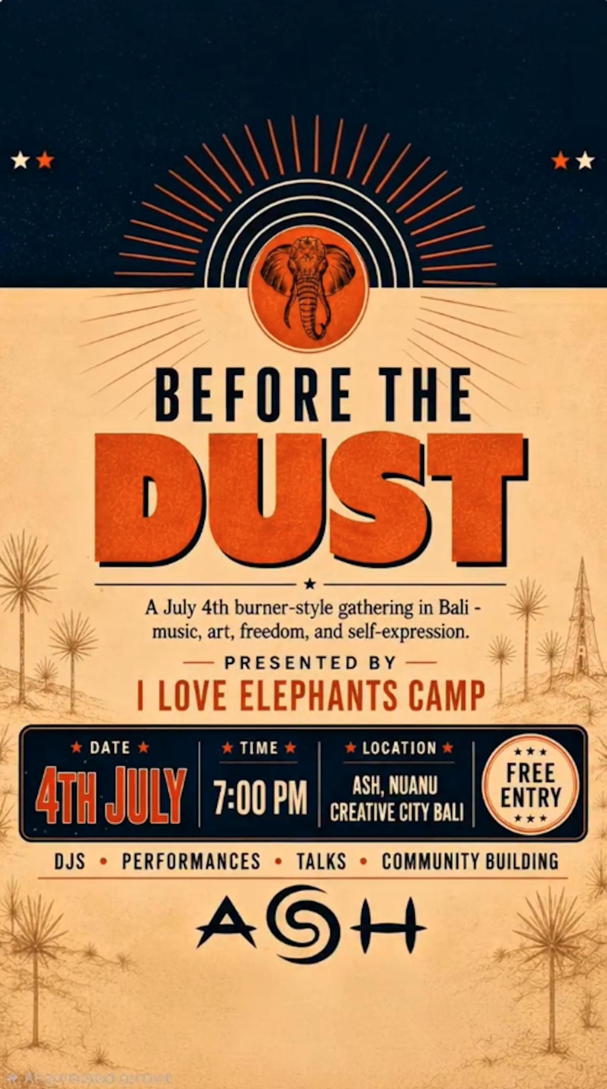 Before The Dust at Ash Nuanu
