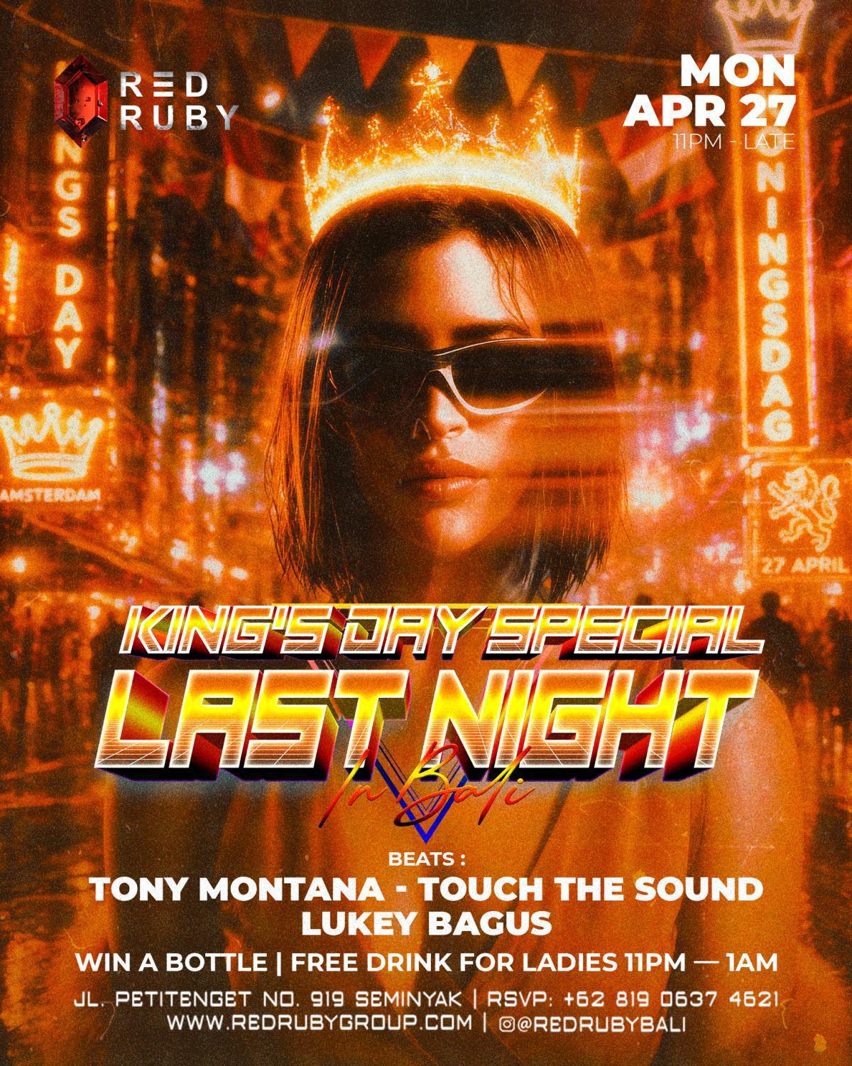 Kings Day at Red Ruby Kings Day at Red Ruby