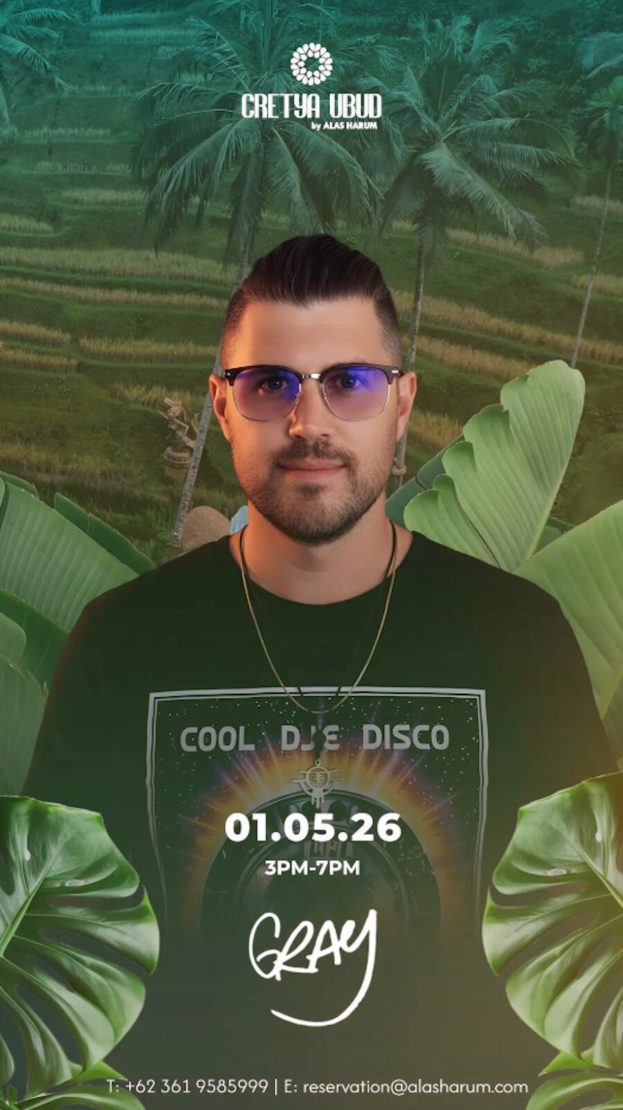 DJ Gray at Cretya Ubud