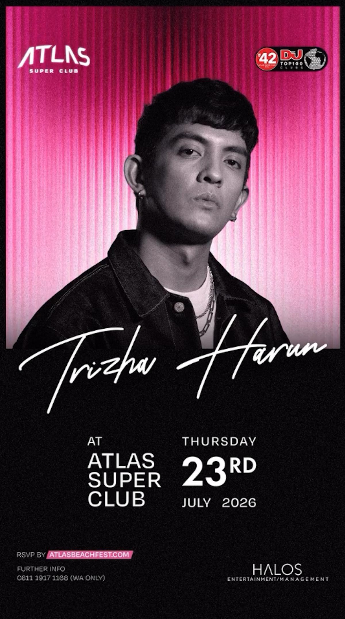 Triza Harun at Atlas Super Club