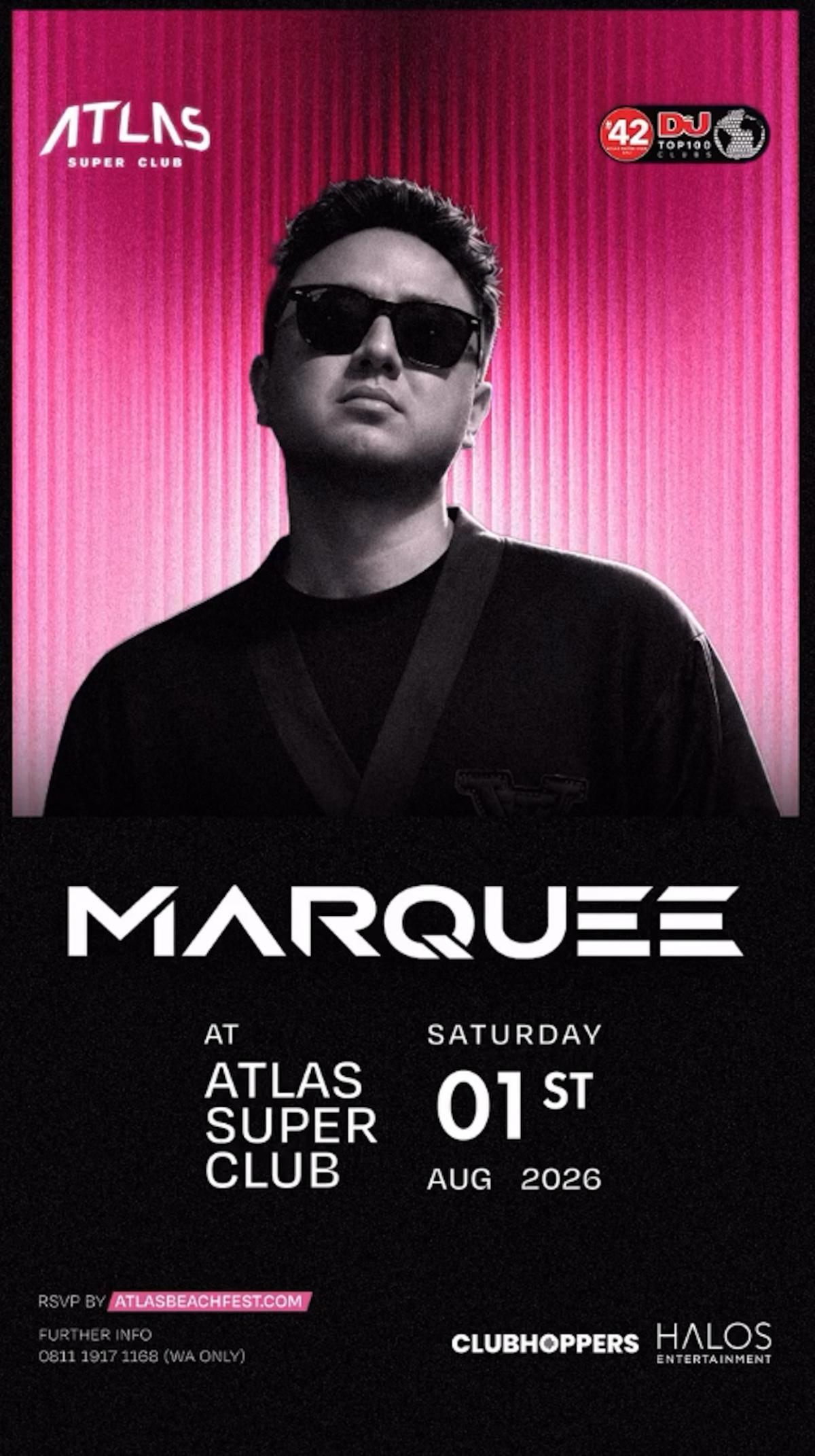 Marquee at Atlas Super Club Marquee at Atlas Super Club