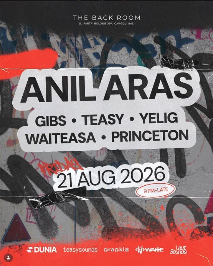 Anil Aras at The Back Room