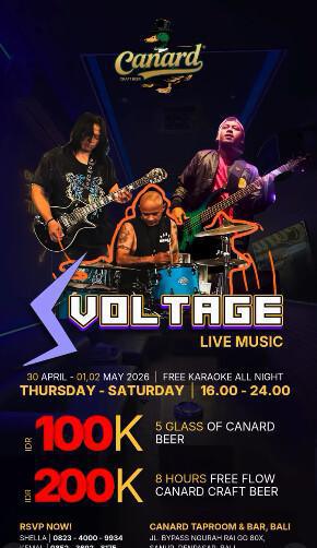 Voltage Party at Canard Taproom