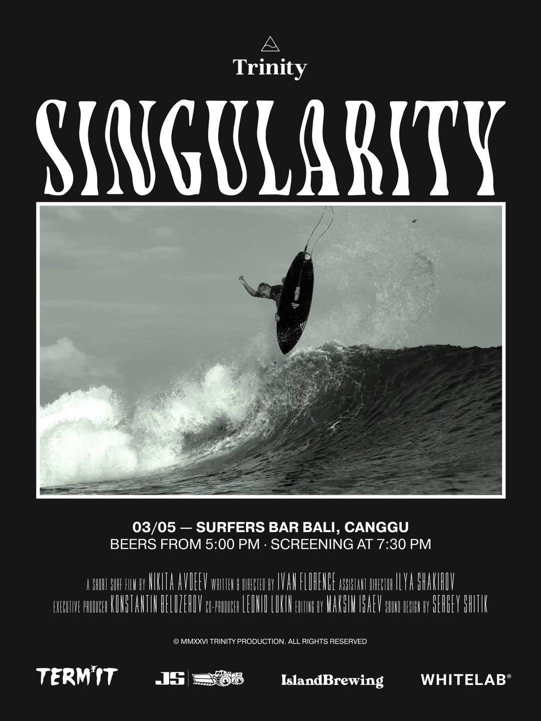 SINGULARITY — Premiere Tour at Surfers Bar Bali