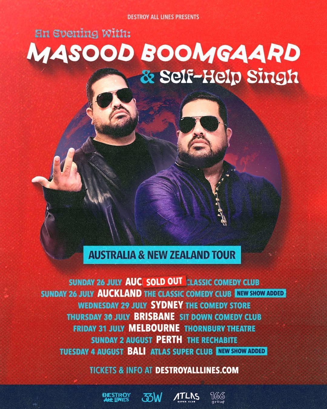 Masood Boomgaard & Self Help Singh at Atlas Super Club Masood Boomgaard & Self Help Singh at Atlas Super Club