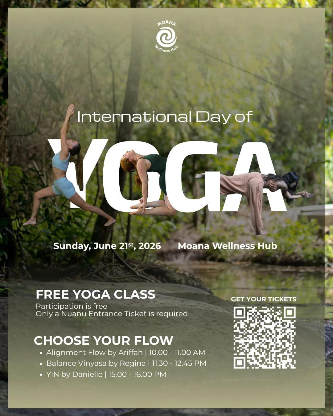 International Day of Yoga 2026 at Moana Wellness Hub