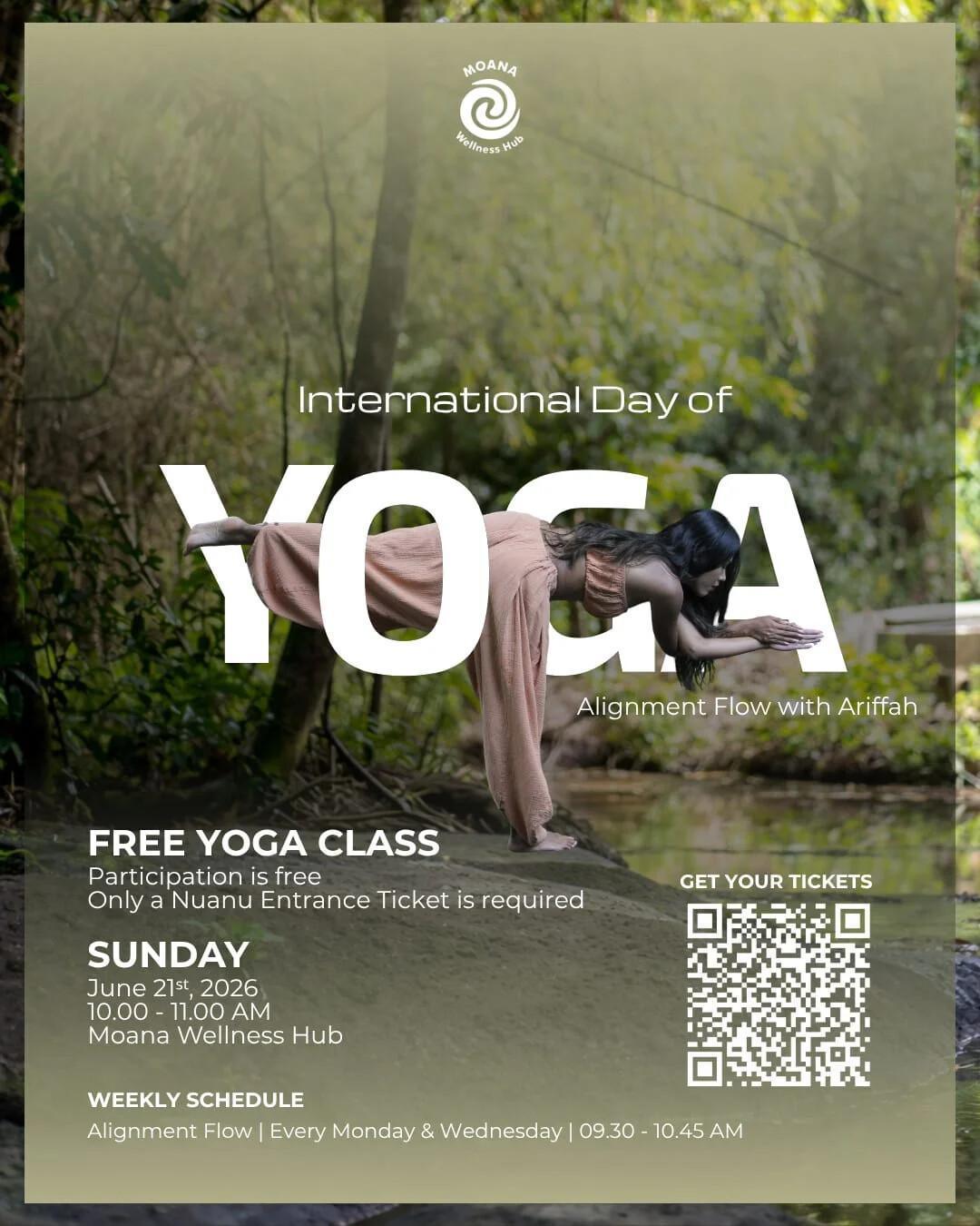International Day of Yoga 2026 at Moana Wellness Hub