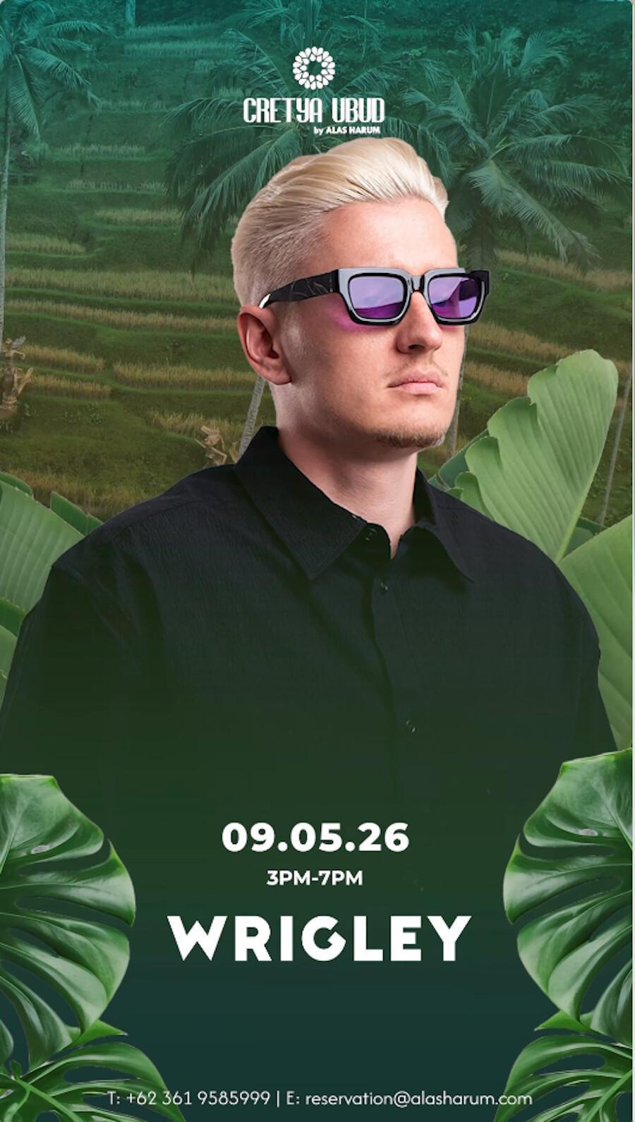 DJ Wrigley at Cretya Ubud