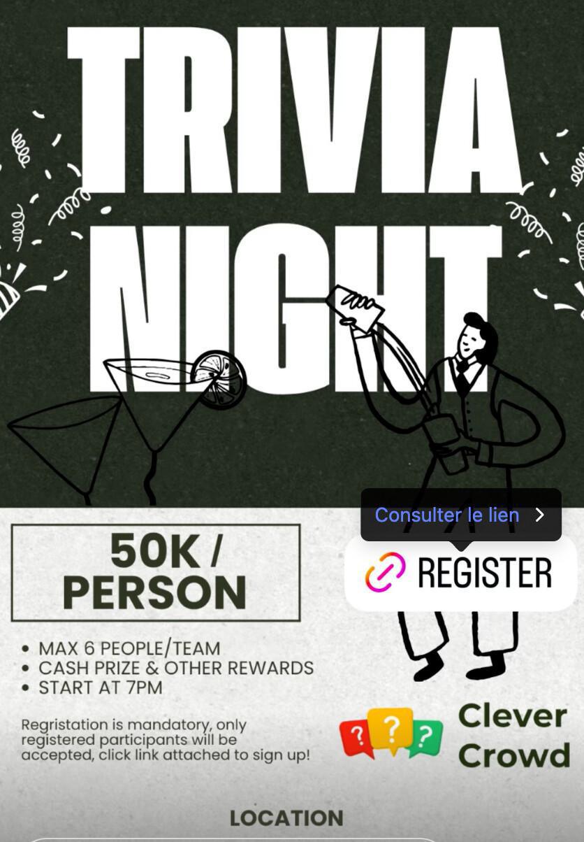 Trivia night at The Flow