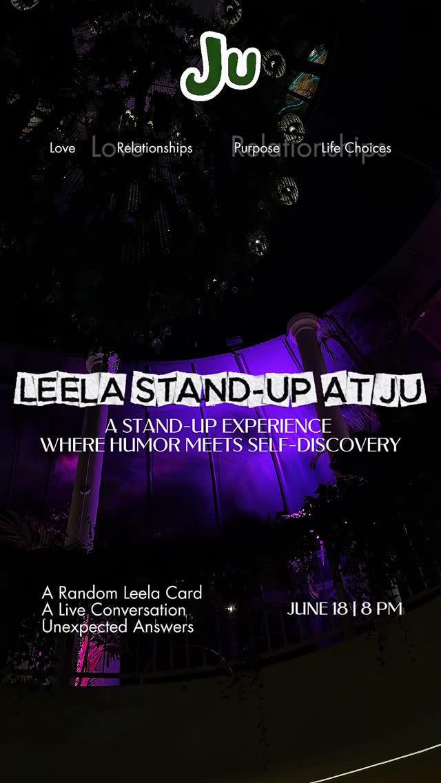 LEELA STAND-UP at Ju Bali LEELA STAND-UP at Ju Bali
