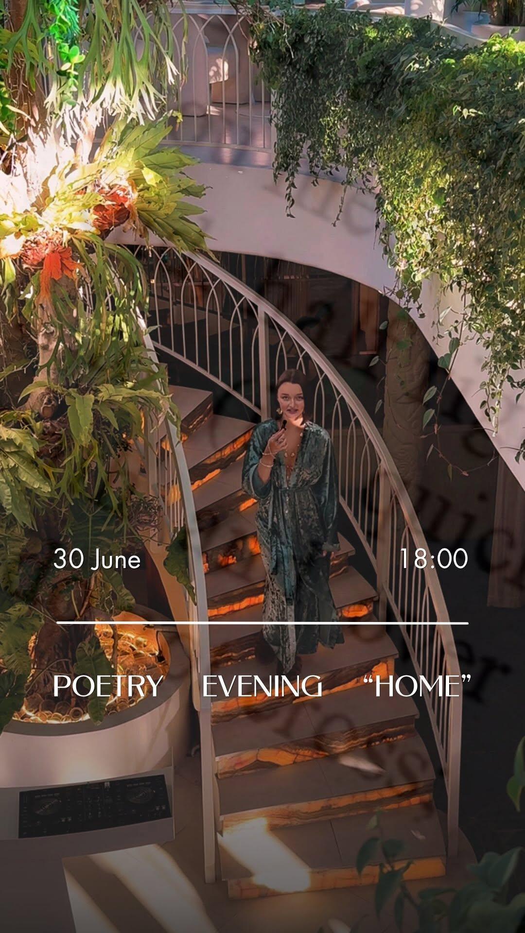 POETRY EVENING “HOME” at Ju Bali