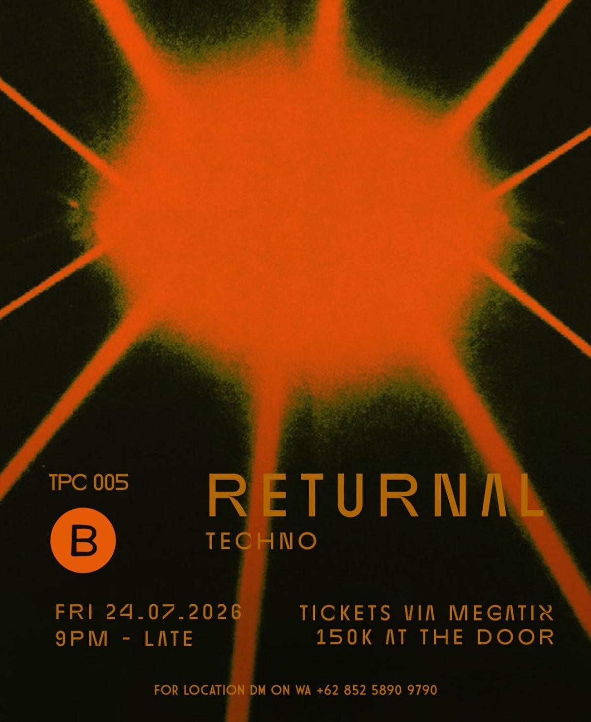RETURNAL at Boliche Bali