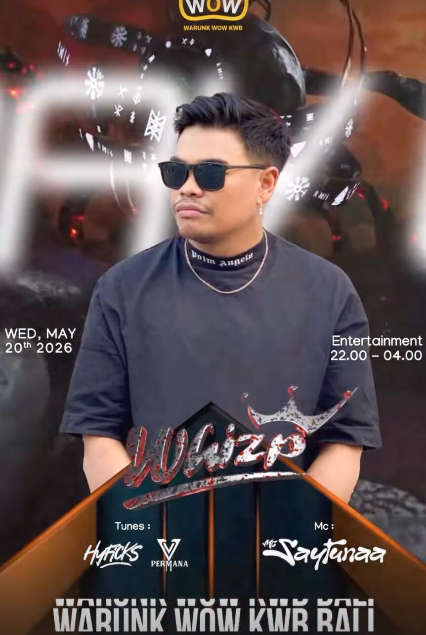 Tonight Night at Warunk WOW KWB Bali