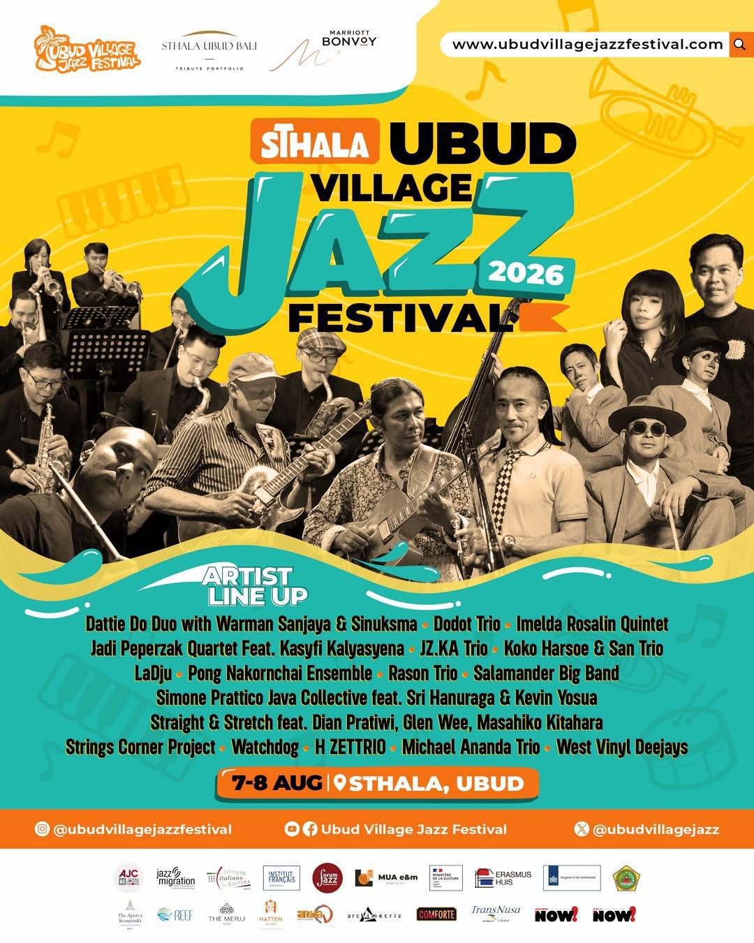 Ubud Village Jazz Festival at Sthala Ubud Bali