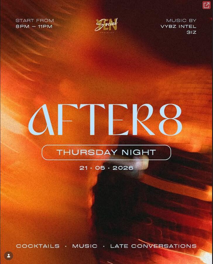 AFTER8 at Yen Social