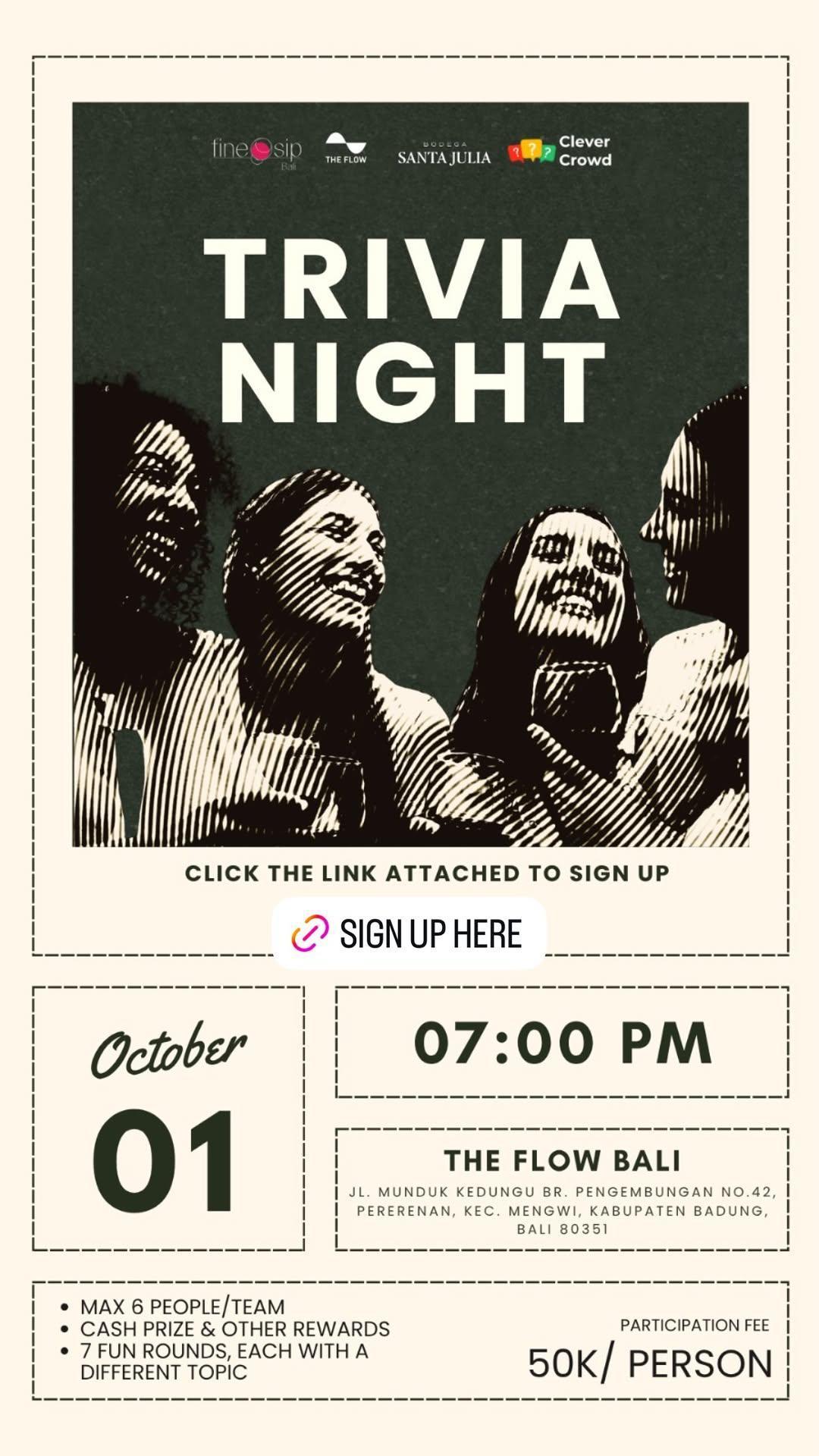 Trivia Night Special at The Flow