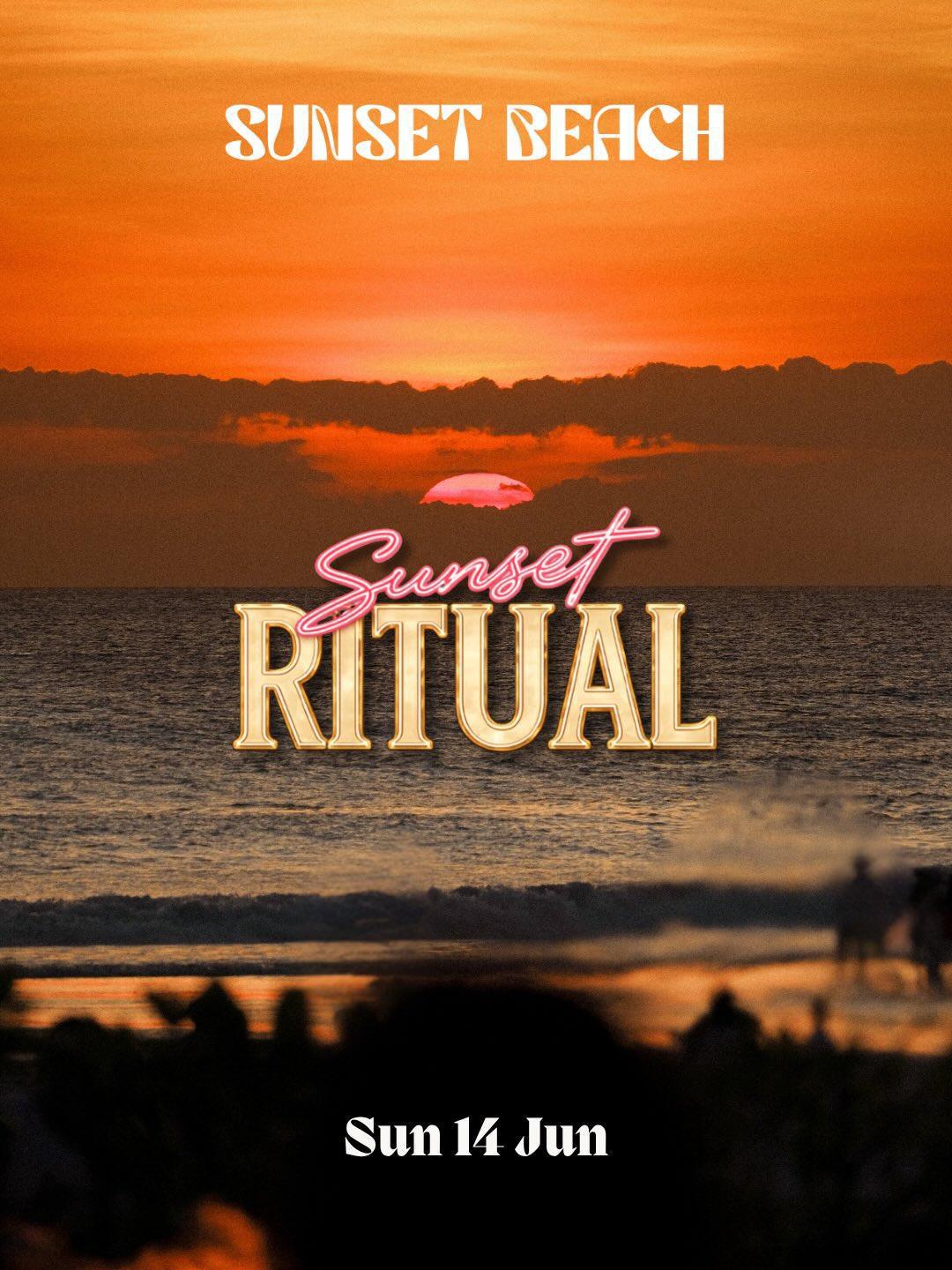 Sunset Ritual at SUNSET BEACH BALI Sunset Ritual at SUNSET BEACH BALI