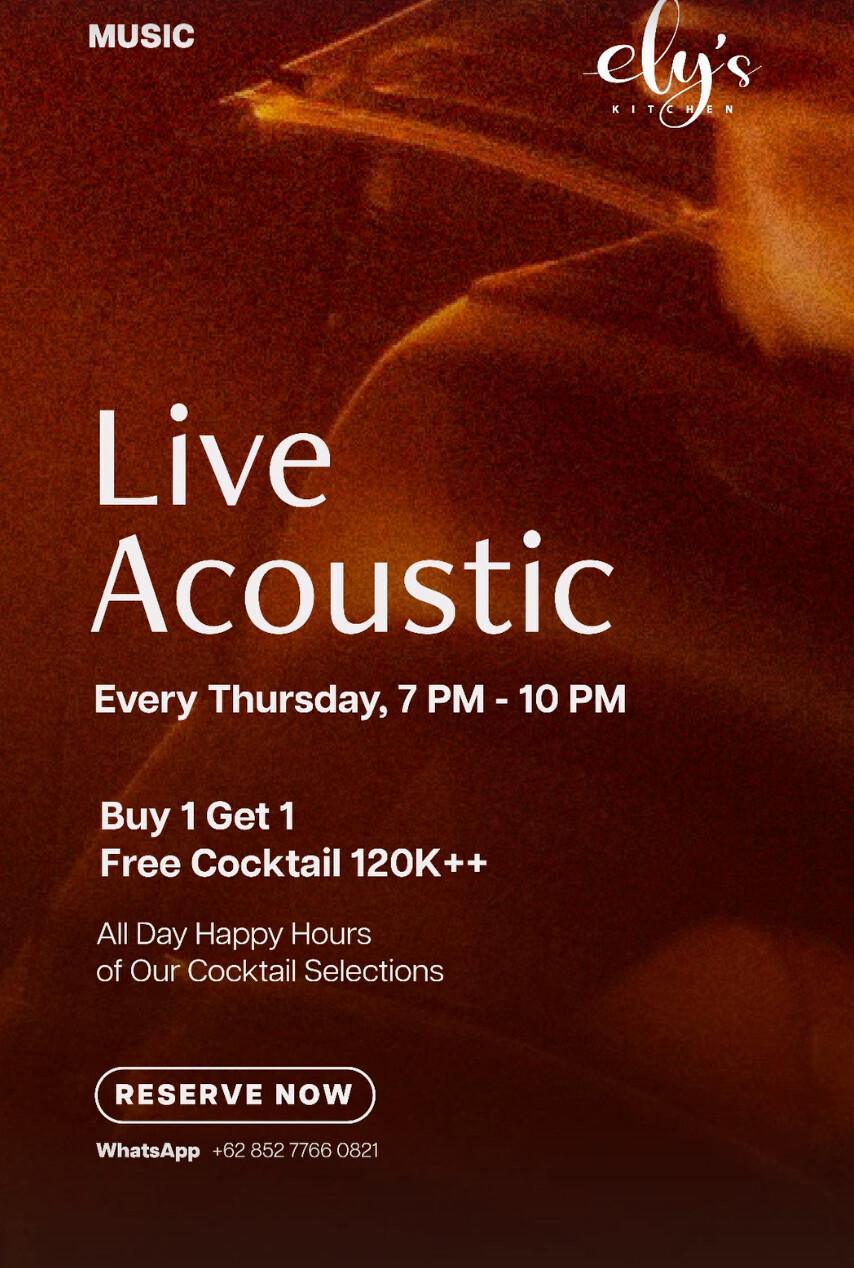 Live Acoustic at Ely's Kitchen