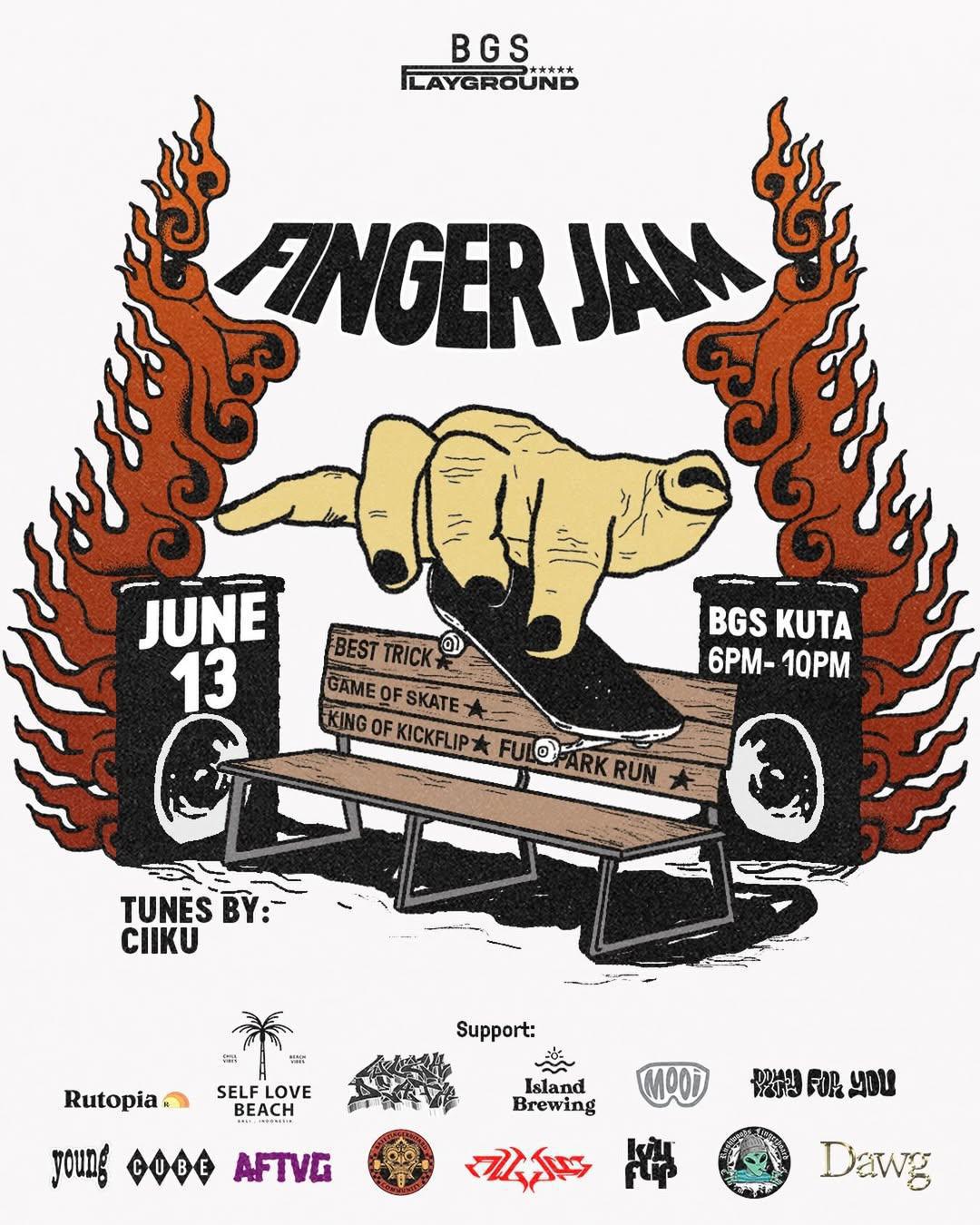 FINGER JAM at BGS Kuta