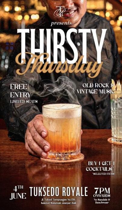 Thirsty Thursday at Tuksedo 