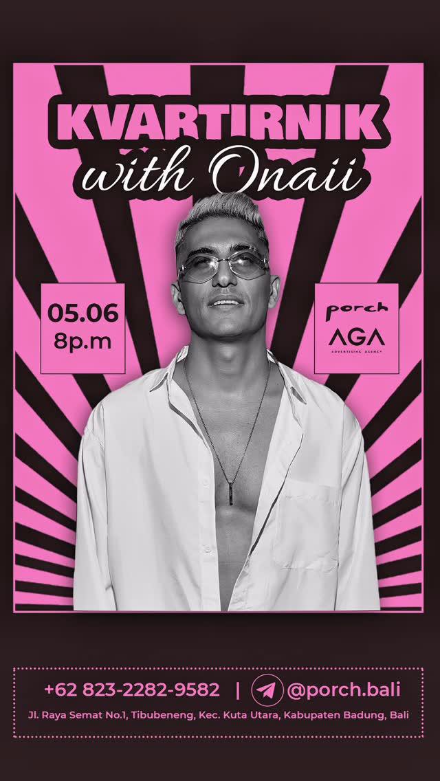 Friday Night at Porch Kitchen & Bar Bali 