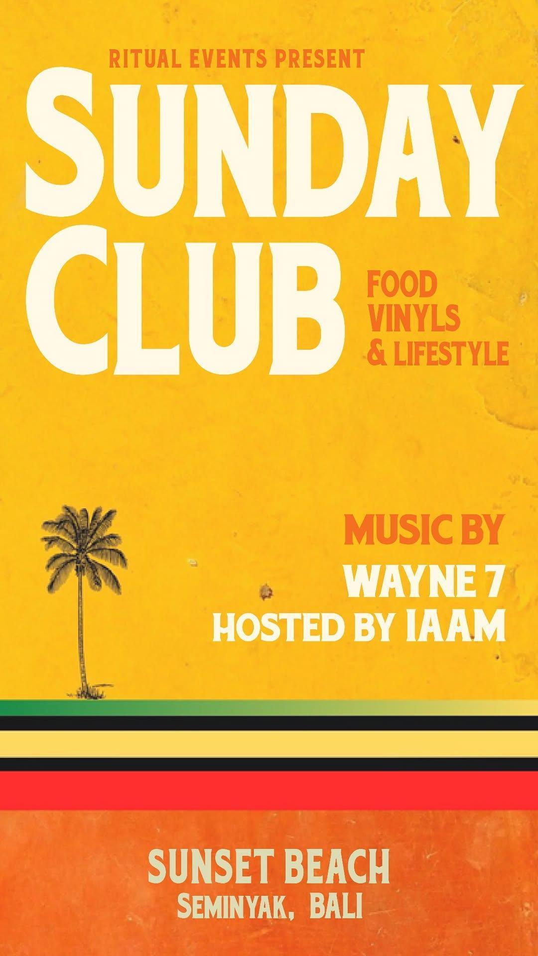 Sunday Club at SUNSET BEACH BALI 