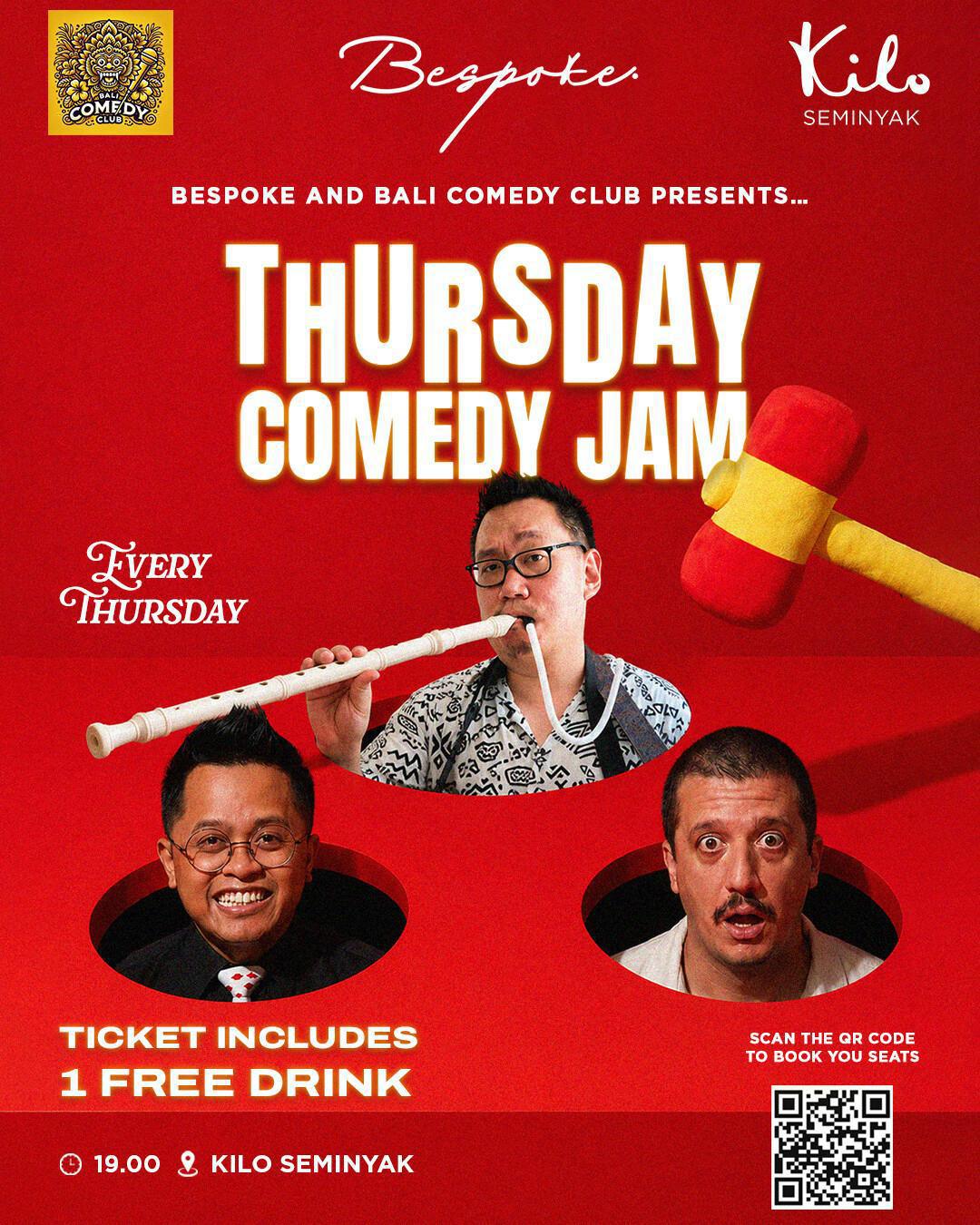 Bali Comedy Club at Kilo Kitchen Bali - Seminyak