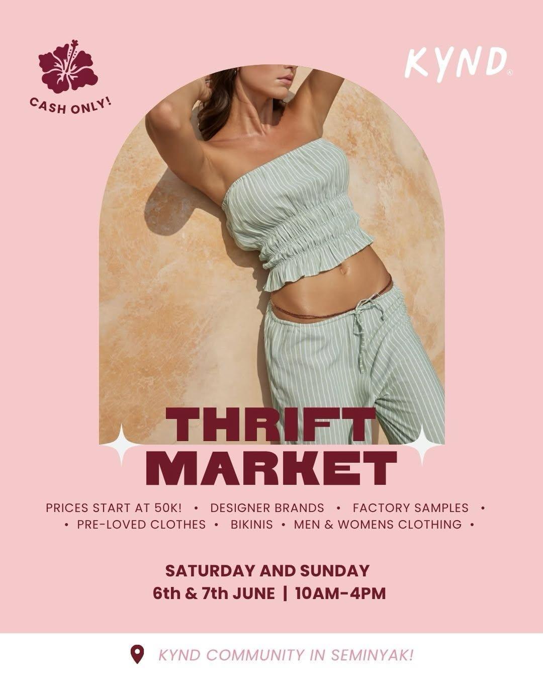 Thrift Market at Kynd Community Seminyak Thrift Market at Kynd Community Seminyak