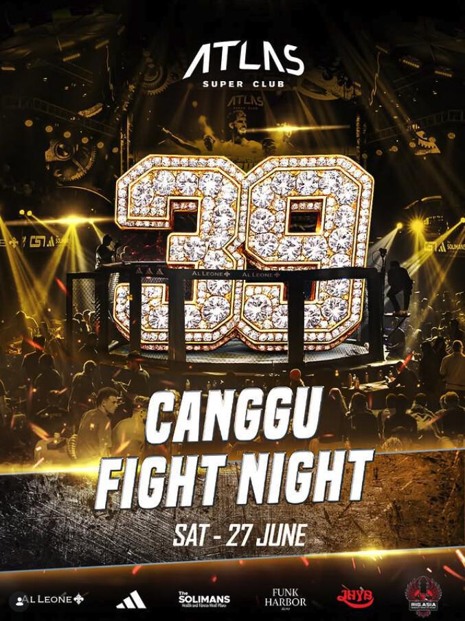 Canggu Fight Night at Atlas Super Club