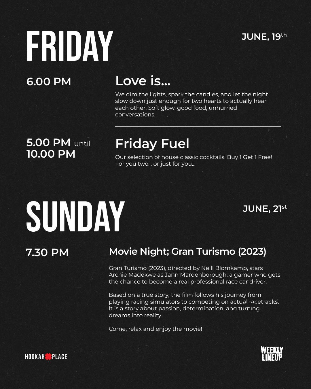 This week at HookahPlace Canggu