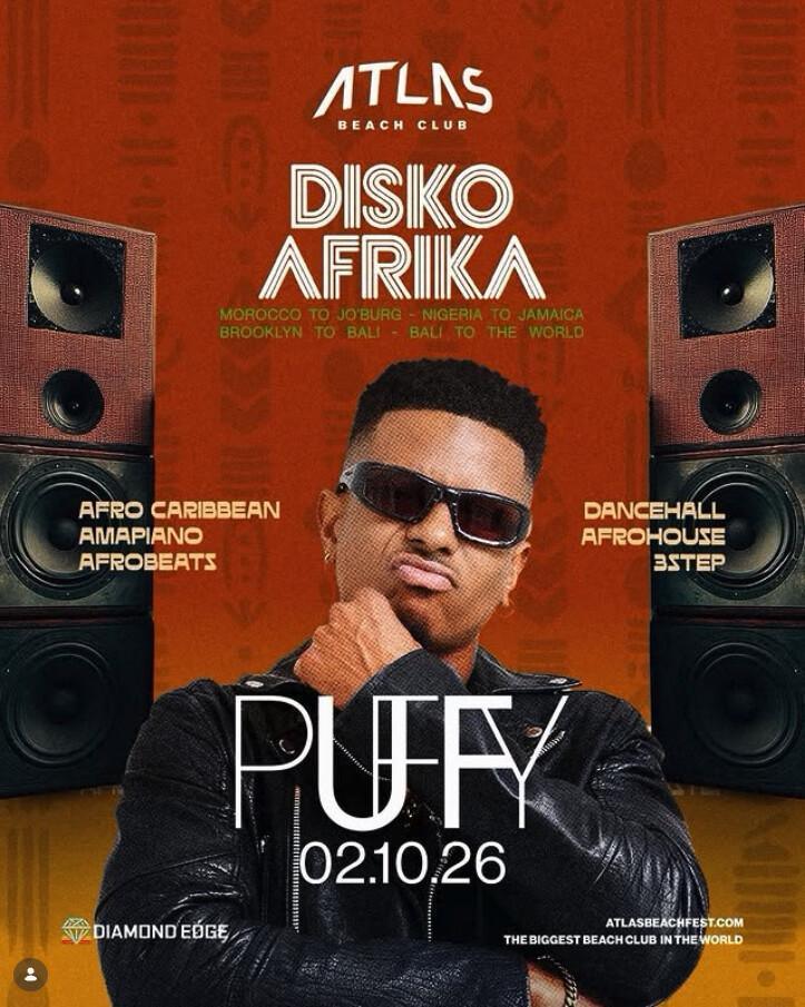 Disko Afrika at Atlas Beach Club