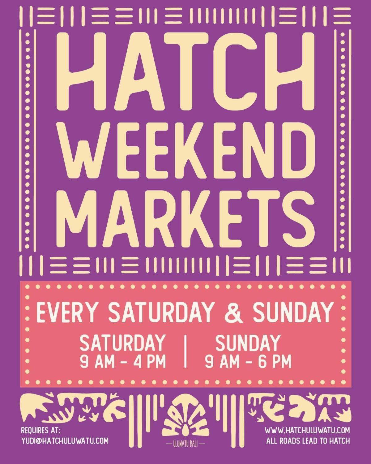 Weekend Markets at Hatch