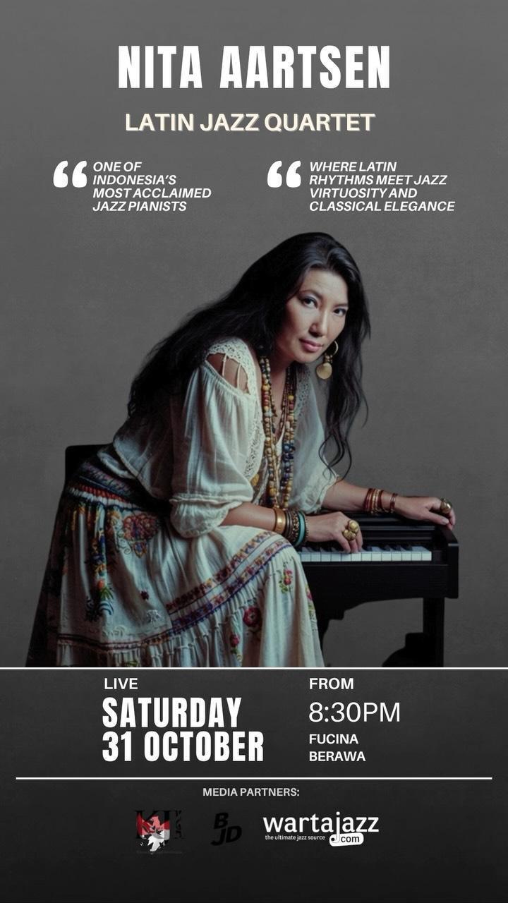 Nita Aartsen and her Latin Jazz Quartet at Fucina Bali Nita Aartsen and her Latin Jazz Quartet at Fucina Bali