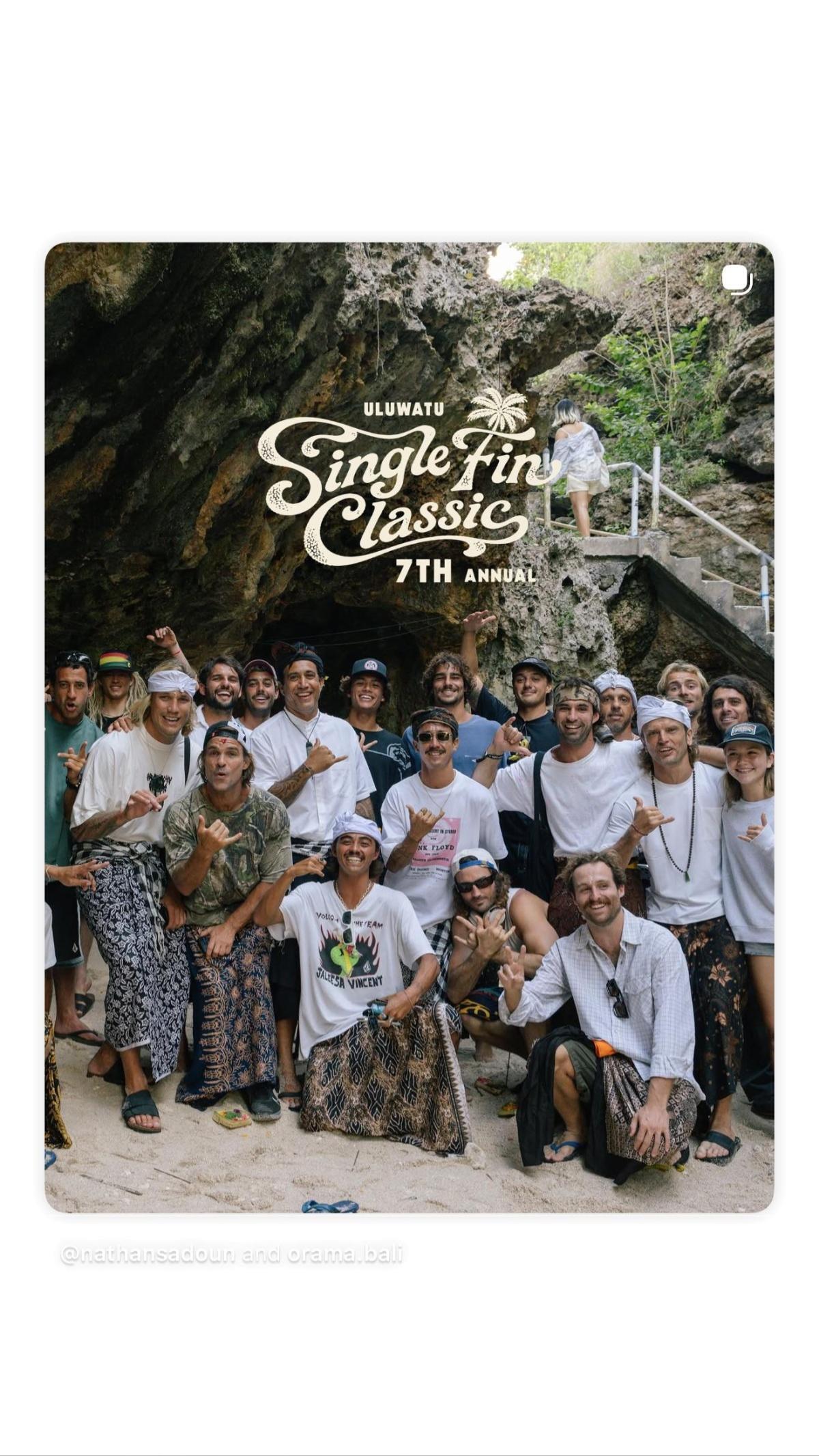 7th Annual Uluwatu Single Fin Classic at Single Fin 7th Annual Uluwatu Single Fin Classic at Single Fin
