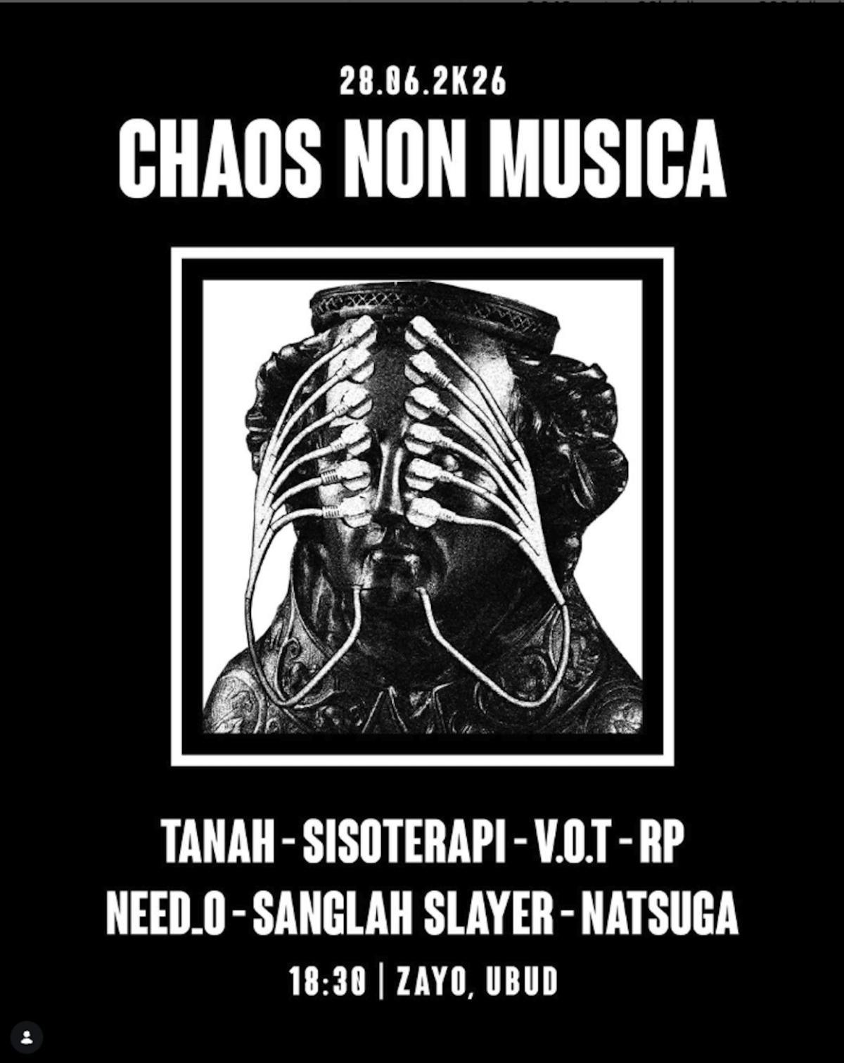 Chaos Non Musica at Zayo Kitchen & Bar Ubud