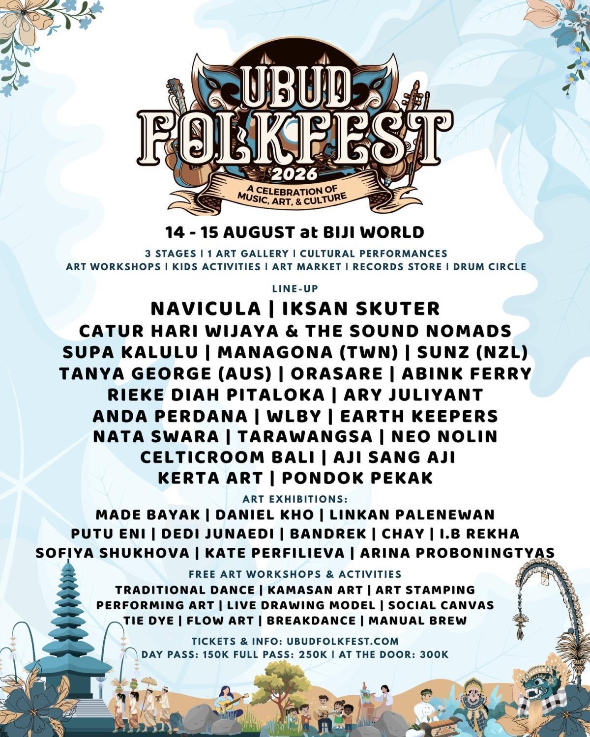 Ubud Folkfest at Biji World Bali