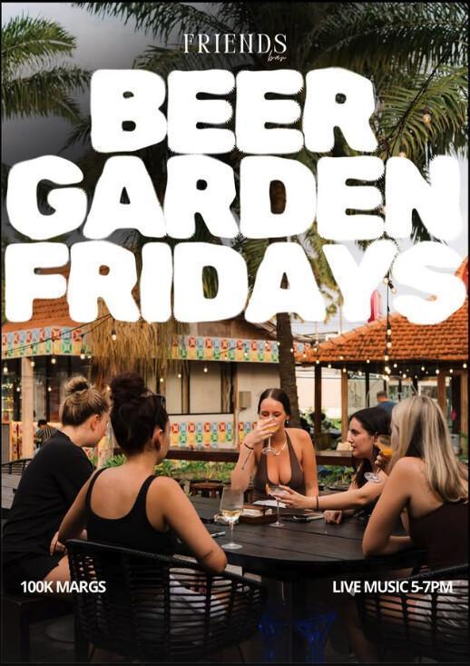 Beer Garden Fridays at Friends Bar Bali