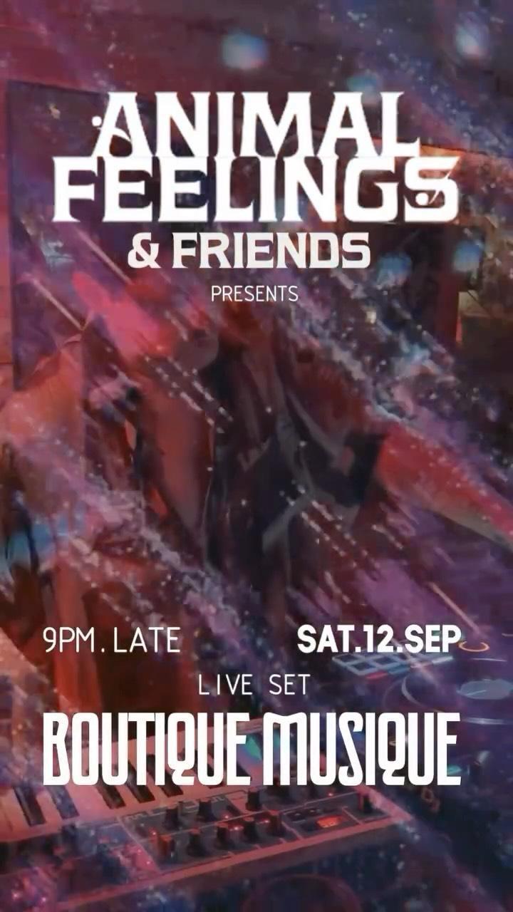 Animal Feelings & Friends with Oli Chang at Boliche Bali Animal Feelings & Friends with Oli Chang at Boliche Bali