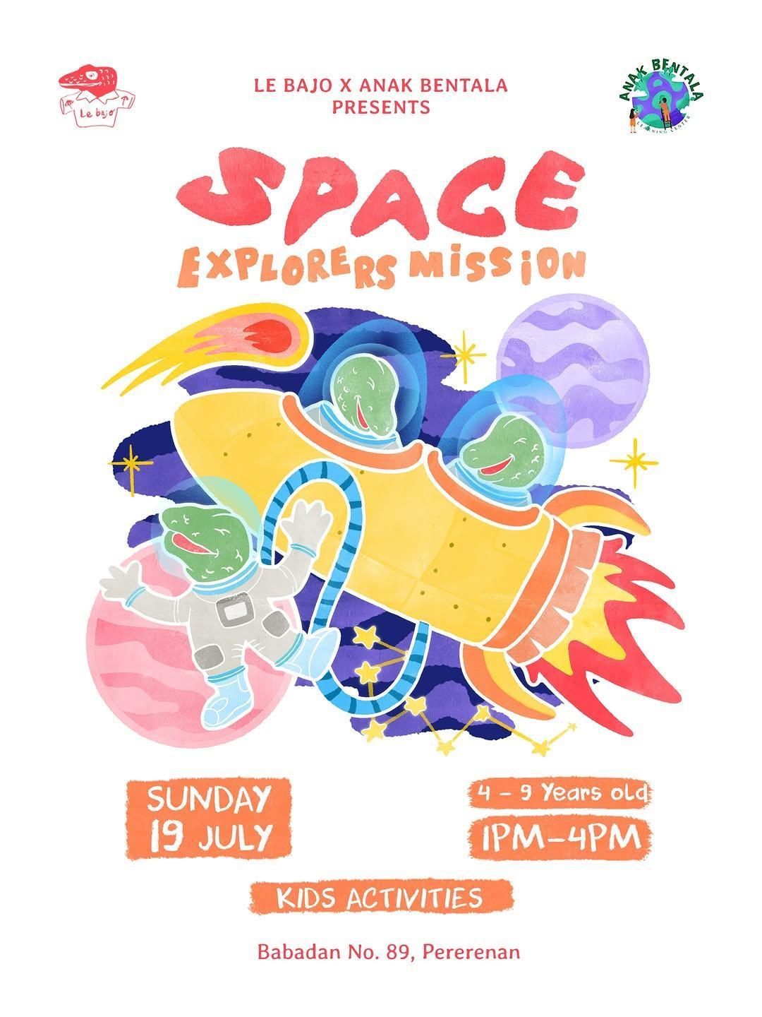 Space Explorers Mission at Le Bajo Bali Space Explorers Mission at Le Bajo Bali