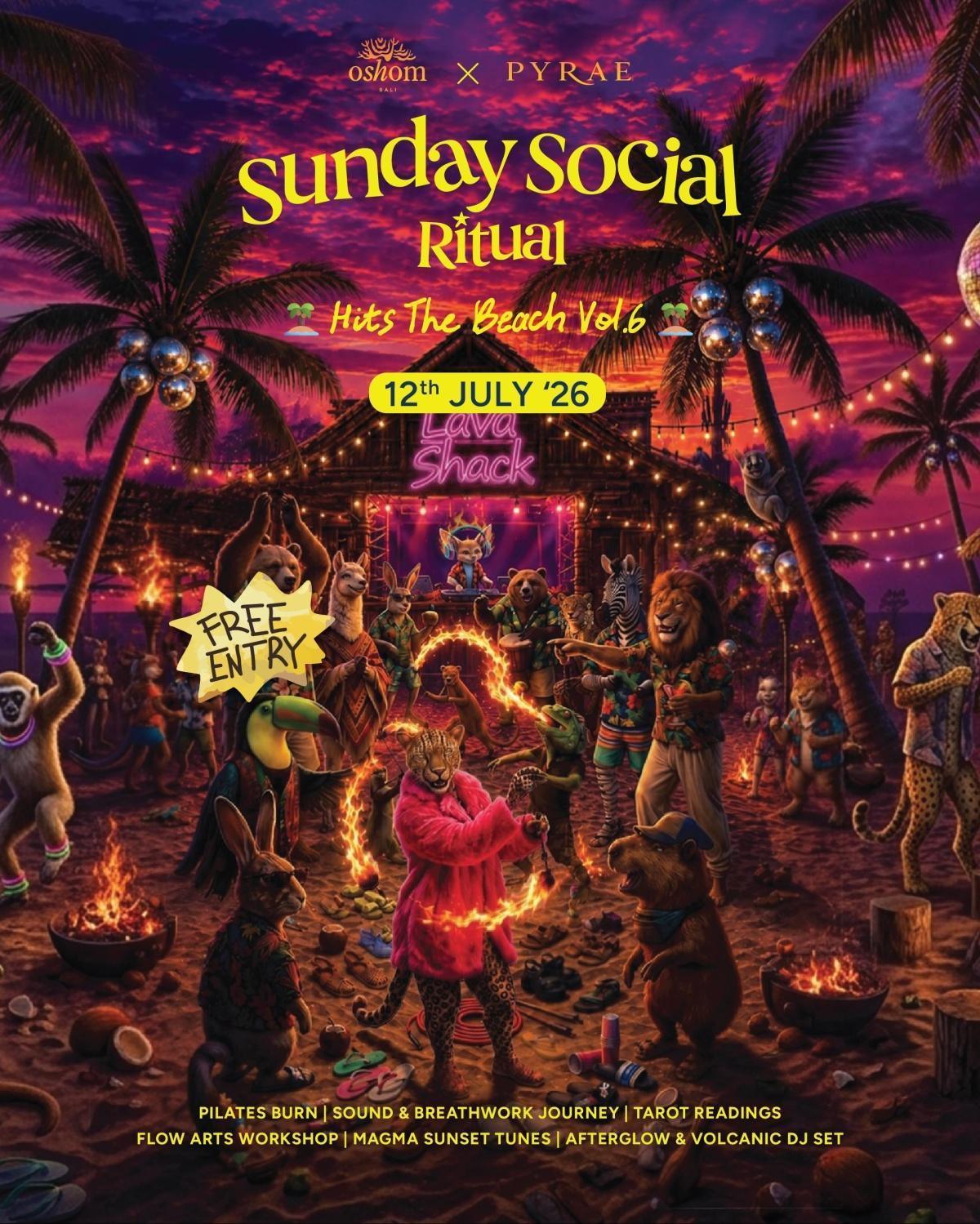 Hits the Beach Vol.6 at Oshom Bali Hits the Beach Vol.6 at Oshom Bali