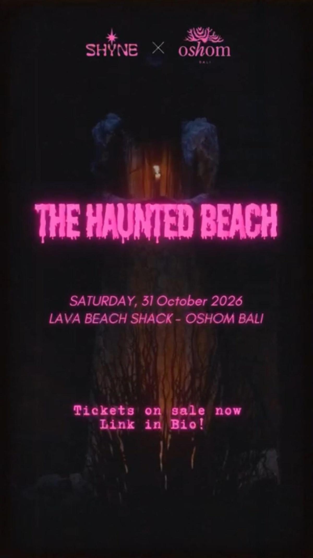 Halloween: Oshom x Shyne — The Haunted Beach at Oshom Bali Halloween: Oshom x Shyne — The Haunted Beach at Oshom Bali