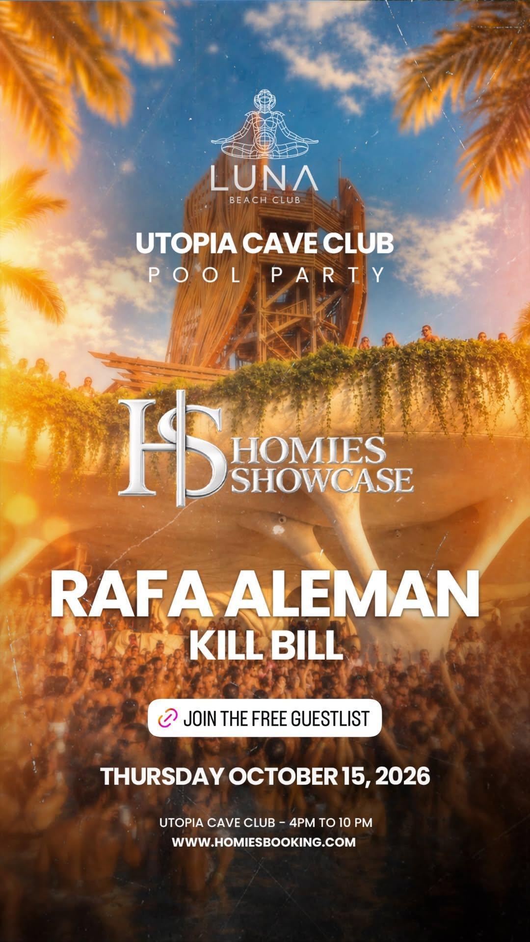 Homies Showcase at Luna Beach Club