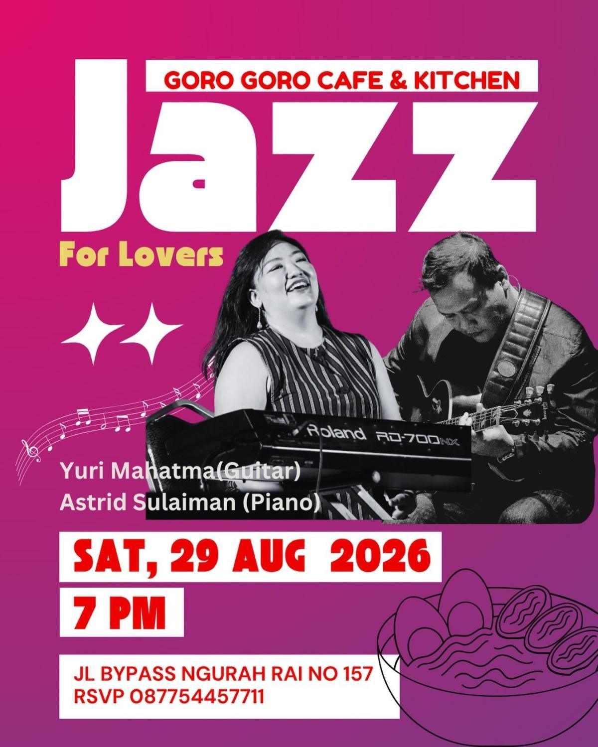 JAZZ for Lovers at GORO GORO CAFE JAZZ for Lovers at GORO GORO CAFE