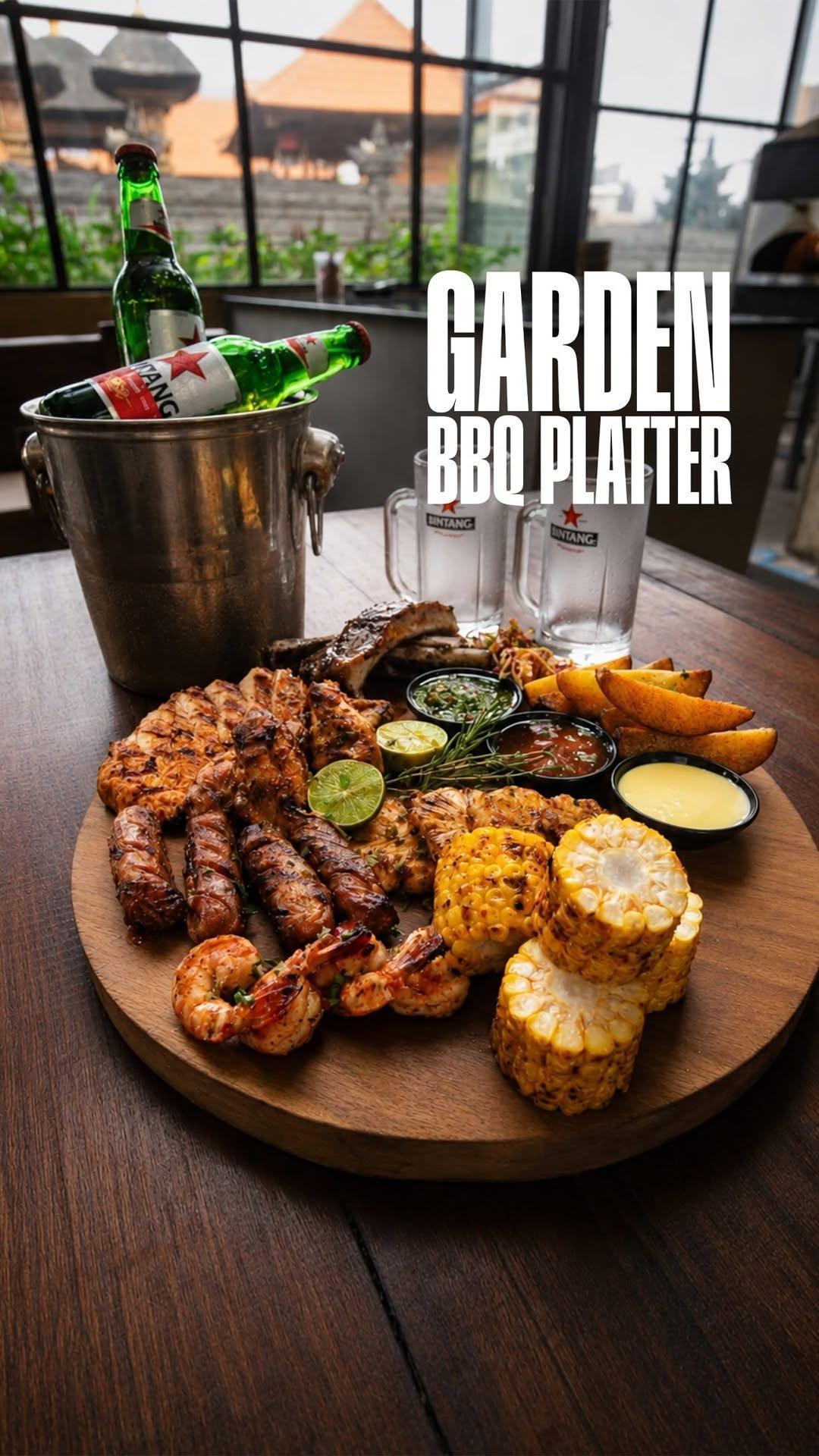 Garden BBQ Platter Night at Garden Canggu Garden BBQ Platter Night at Garden Canggu