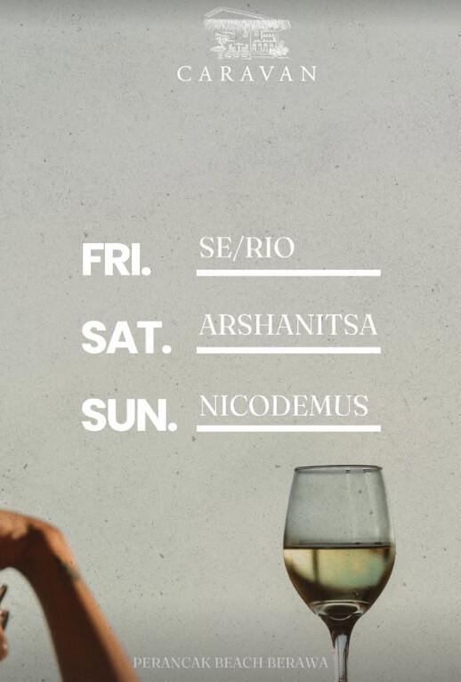 Weekend DJ Line-up at Caravan