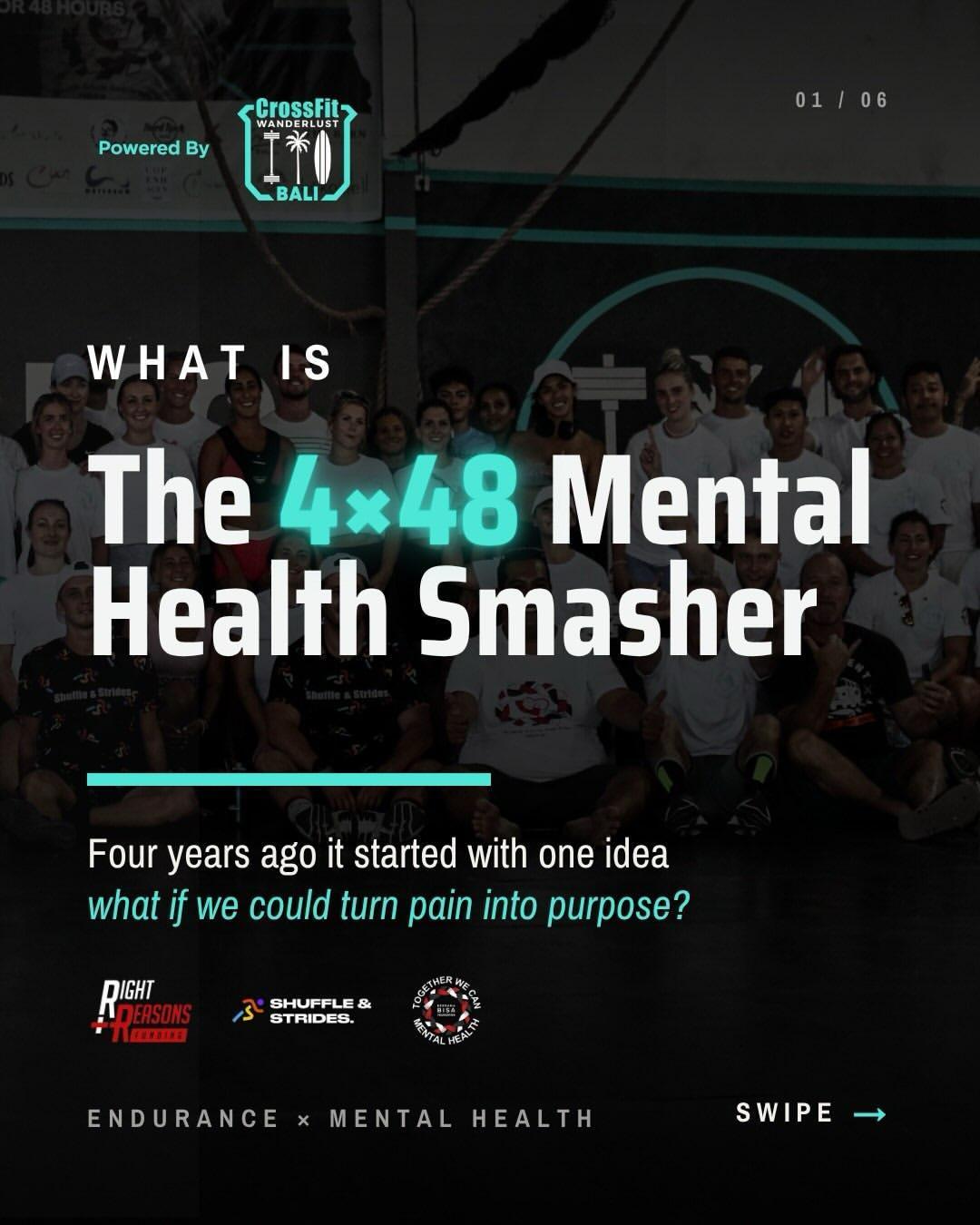 The 4 x 48 Mental Health Smasher at Wanderlust Fitness Village The 4 x 48 Mental Health Smasher at Wanderlust Fitness Village