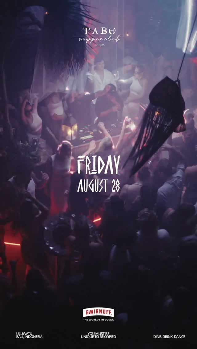 TABU presents: COSMIC JUNGLE at Tabu Bali TABU presents: COSMIC JUNGLE at Tabu Bali