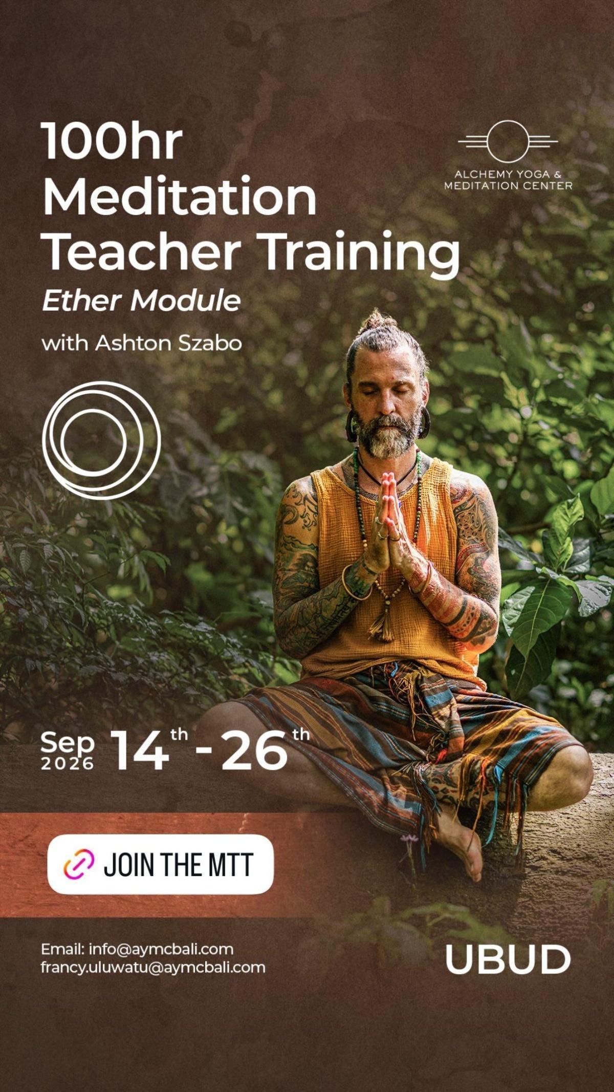 200-Hour Yoga Teacher Training at Alchemy Ubud 200-Hour Yoga Teacher Training at Alchemy Ubud