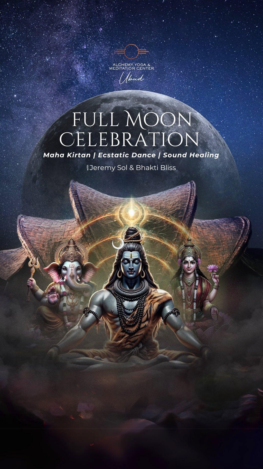 Devotional Ecstasy: a Full Moon Bhakti Celebration with Jeremy Sol at Alchemy Ubud Devotional Ecstasy: a Full Moon Bhakti Celebration with Jeremy Sol at Alchemy Ubud