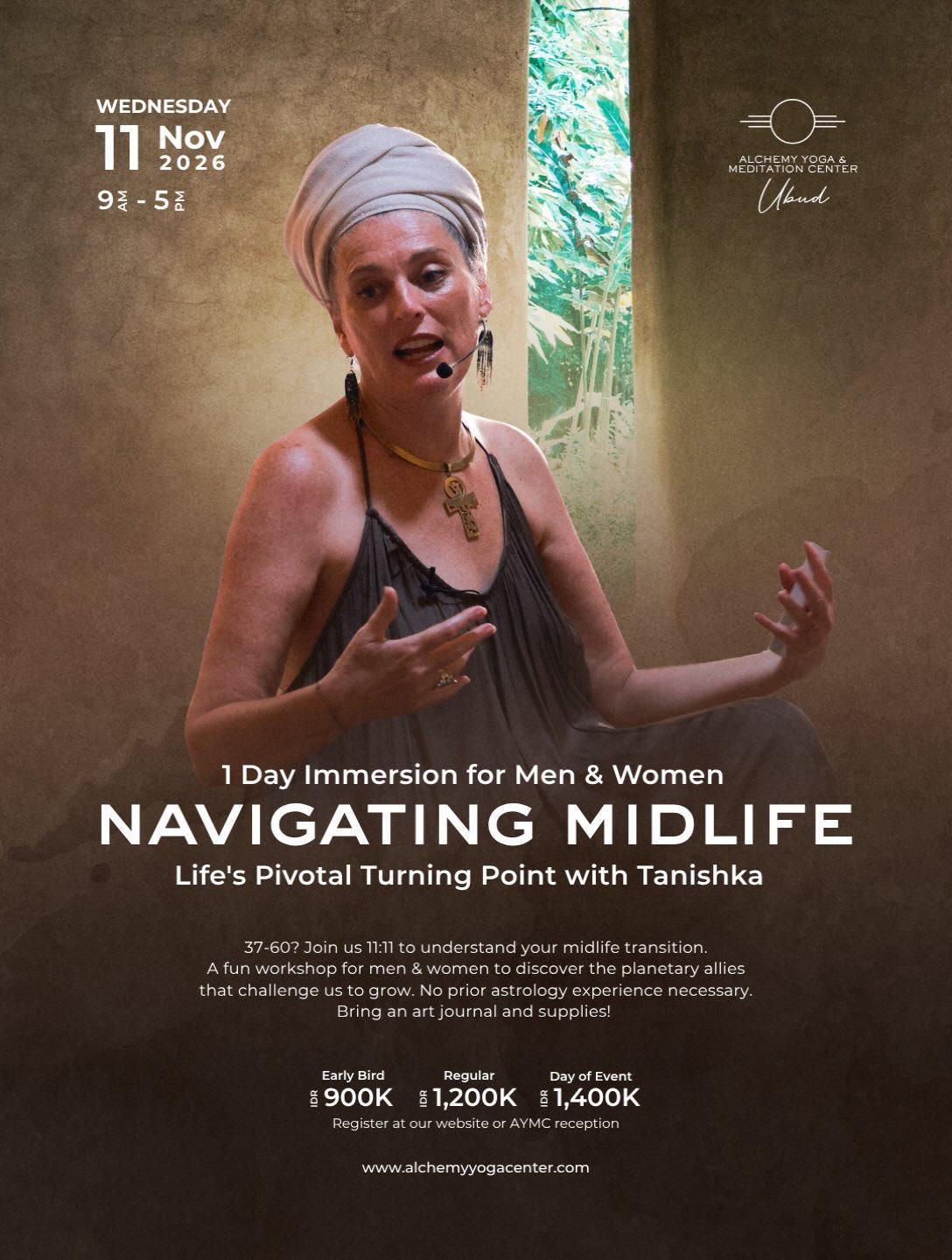 Midlife Transition Immersion with Tanishka, The Moon Woman at Alchemy Ubud Midlife Transition Immersion with Tanishka, The Moon Woman at Alchemy Ubud